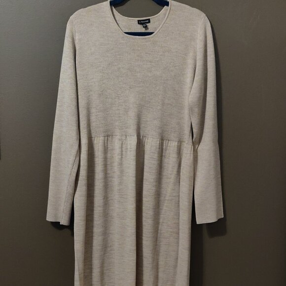 J. Peterman The Million Mile Merino Wool Sweater Midi Dress NWOT SIZE XL - Picture 3 of 8